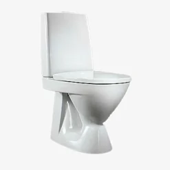 WC-istuin Seven D 10 ilman kiinnitysreikiä ja istuinta 1-huuhtelu*Ido Best