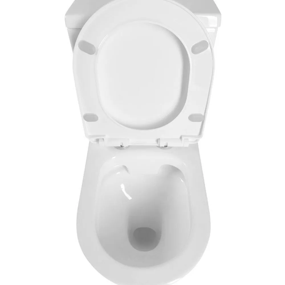 WC-istuin Jalta huuhtelukaulukseton soft-close-kannella kaksoishuuhtelu*Interia Sale