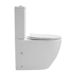 New WC-istuin Pacho Rimless, soft-close -kannella, eri värejä Wc-Istuimet Ilman Huuhtelukaulusta|Wc-Istuimet, Viemäröinti Taakse (P-Lukko)