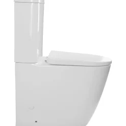 Online WC-istuin Turku huuhtelukaulukseton soft-close-kannella kaksoishuuhtelu Wc-Istuimet Ilman Huuhtelukaulusta