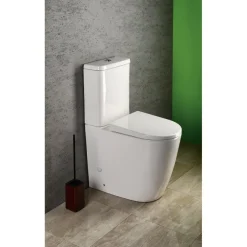 Online WC-istuin Turku huuhtelukaulukseton soft-close-kannella kaksoishuuhtelu Wc-Istuimet Ilman Huuhtelukaulusta