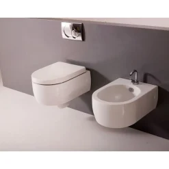 WC-istuin Flo seinämalli valkoinen*Kerasan Hot