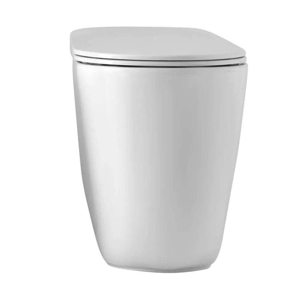 WC-istuin Nolita 5318 Rimless lattiamalli S/P-lukko valkoinen*Kerasan Outlet