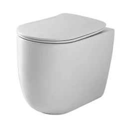 WC-istuin Nolita 5318 Rimless lattiamalli S/P-lukko valkoinen*Kerasan Outlet