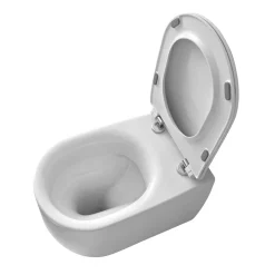 Discount WC-istuin Nolita Tech 5318TK Rimless lattiamalli S/P-lukko valkoinen Wc-Istuimet, Viemäröinti Taakse (P-Lukko)|Pesevät Wc-Istuimet