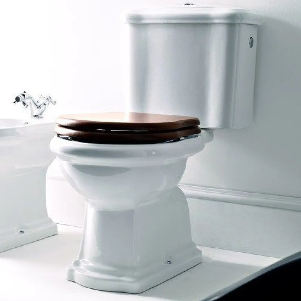 WC-istuin Retro 3 S-lukko pronssi 3/6l kaksoishuuhtelu*Kerasan Discount