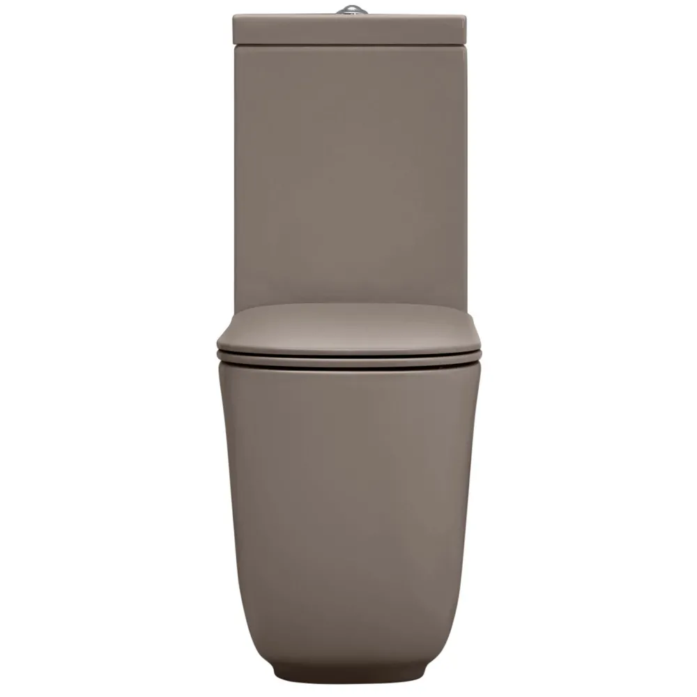 Outlet WC-istuin Tribeca 3/6l kaksoishuuhtelu S/P-lukko matta eri värejä Wc-Istuimet, Viemäröinti Taakse (P-Lukko)