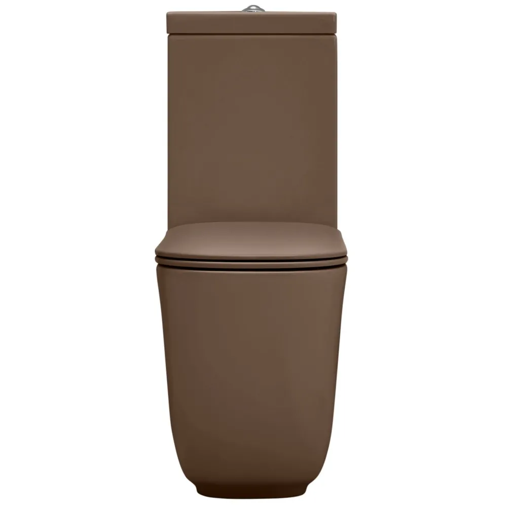 Outlet WC-istuin Tribeca 3/6l kaksoishuuhtelu S/P-lukko matta eri värejä Wc-Istuimet, Viemäröinti Taakse (P-Lukko)