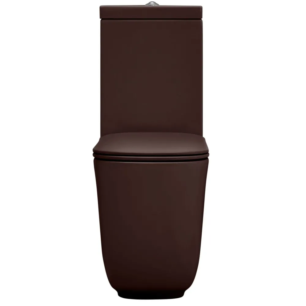 Outlet WC-istuin Tribeca 3/6l kaksoishuuhtelu S/P-lukko matta eri värejä Wc-Istuimet, Viemäröinti Taakse (P-Lukko)