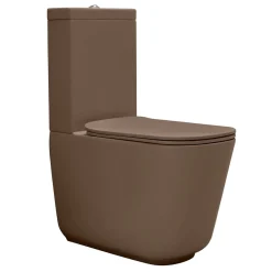 Outlet WC-istuin Tribeca 3/6l kaksoishuuhtelu S/P-lukko matta eri värejä Wc-Istuimet, Viemäröinti Taakse (P-Lukko)