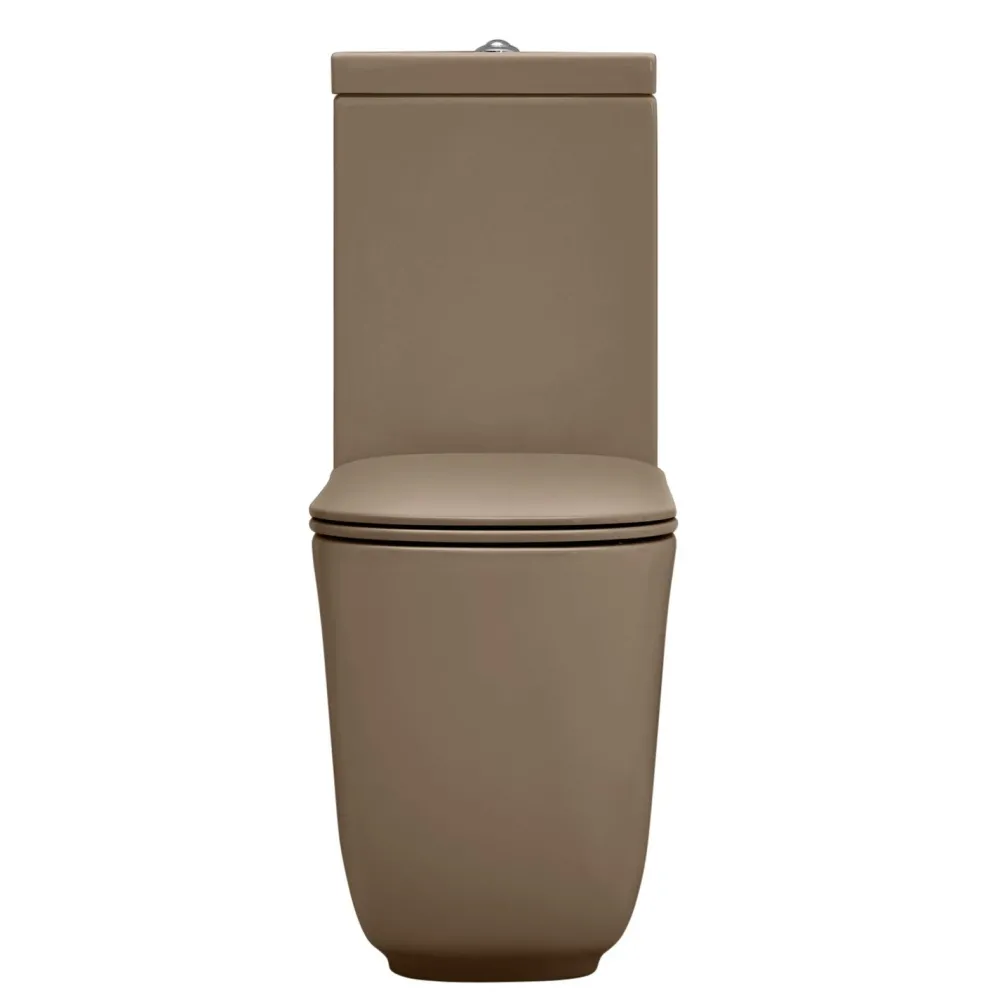 Outlet WC-istuin Tribeca 3/6l kaksoishuuhtelu S/P-lukko matta eri värejä Wc-Istuimet, Viemäröinti Taakse (P-Lukko)
