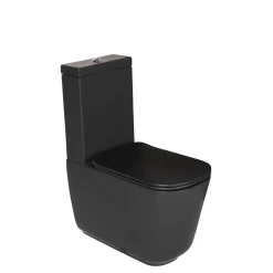 Outlet WC-istuin Tribeca 3/6l kaksoishuuhtelu S/P-lukko matta eri värejä Wc-Istuimet, Viemäröinti Taakse (P-Lukko)