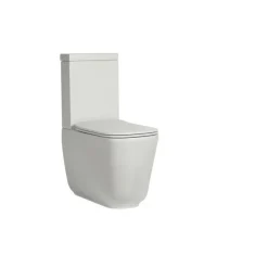 Outlet WC-istuin Tribeca 3/6l kaksoishuuhtelu S/P-lukko matta eri värejä Wc-Istuimet, Viemäröinti Taakse (P-Lukko)