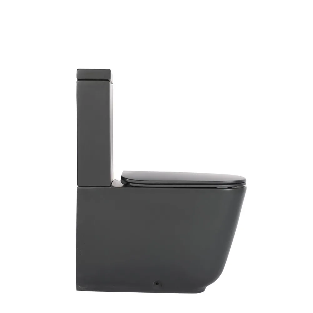 Outlet WC-istuin Tribeca 3/6l kaksoishuuhtelu S/P-lukko matta eri värejä Wc-Istuimet, Viemäröinti Taakse (P-Lukko)