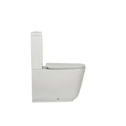 Outlet WC-istuin Tribeca 3/6l kaksoishuuhtelu S/P-lukko matta eri värejä Wc-Istuimet, Viemäröinti Taakse (P-Lukko)