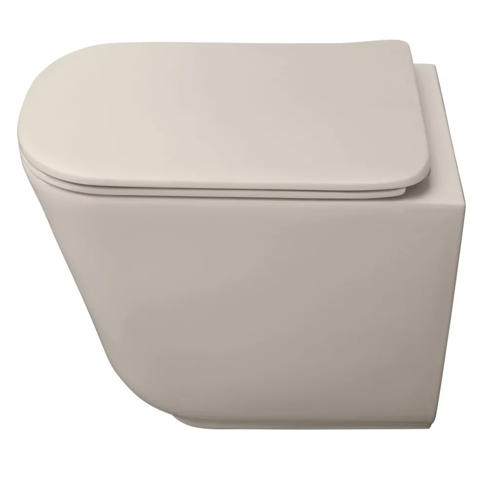 WC-istuin Tribeca Rimless 5118 lattiamalli S/P-lukko matta eri värejä*Kerasan Hot