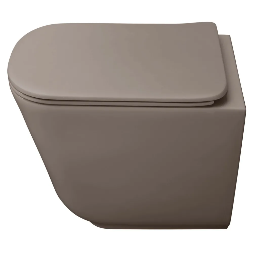 WC-istuin Tribeca Rimless 5118 lattiamalli S/P-lukko matta eri värejä*Kerasan Hot