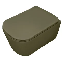 WC-istuin Tribeca Rimless 5114 Rimless seinämalli matta eri värejä Wc-Istuimet Ilman Huuhtelukaulusta|Wc-Istuimet, Viemäröinti Taakse (P-Lukko)