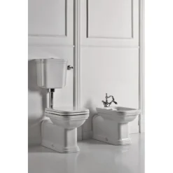 WC-istuin Waldorf 2 keraamisella alasäiliöllä pronssi*Kerasan Hot