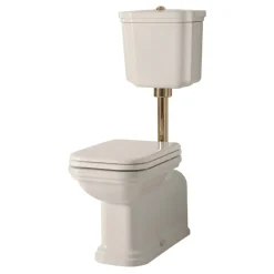 WC-istuin Waldorf 2 keraamisella alasäiliöllä pronssi*Kerasan Hot