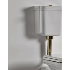 WC-istuin Waldorf 2 keraamisella alasäiliöllä pronssi*Kerasan Hot
