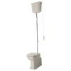 WC-istuin Waldorf 1 keraamisella yläsäiliöllä kromi*Kerasan Clearance