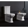 WC-istuin Waldorf 3 3/6l kaksoishuuhtelu pronssi*Kerasan Hot