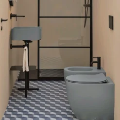 Outlet WC-istuin Glomp, back to wall, huuhtelukaulukseton, matta, eri värejä Wc-Istuimet Ilman Huuhtelukaulusta
