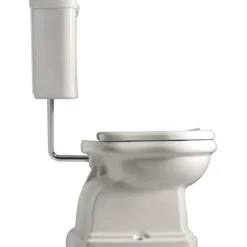 Clearance WC-istuin Retro Low, P-lukko, valkoinen, eri värejä Wc-Istuimet, Viemäröinti Taakse (P-Lukko)