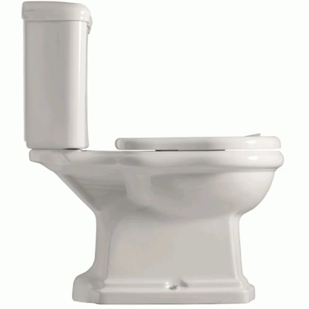 Sale WC-istuin Retro Monoblocco, P-lukko, valkoinen Wc-Istuimet, Viemäröinti Taakse (P-Lukko)