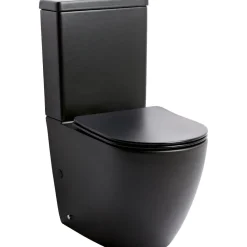 WC-istuin Studio BTW, soft close -kannella, mattamusta*Lavabo New