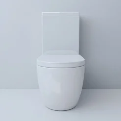 Outlet WC-istuin Studio BTW, soft close -kannella, valkoinen Wc-Istuimet, Viemäröinti Taakse (P-Lukko)