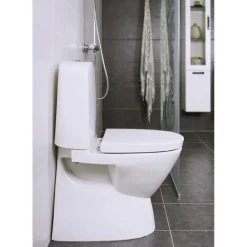 Discount WC-istuin Well No Rim Soft Close -kannella Wc-Istuimet Ilman Huuhtelukaulusta