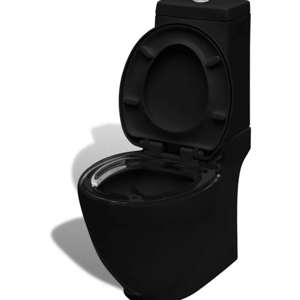 WC-Pönttö & Bidee Sarja Keraaminen Musta*FinePRICE Discount