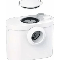 Outlet WC-pumppaamo Up, pienjätevesipumppaamo P-lukollisiin wc-istuimiin Jätevesipumppaamot