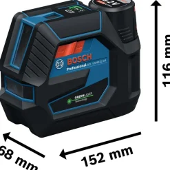 Yhdistelmälaser Bosch Professional GCL 12V-50-22 CG sis. BT150, AA-paristot ja tasku*Bosch Power Tools New