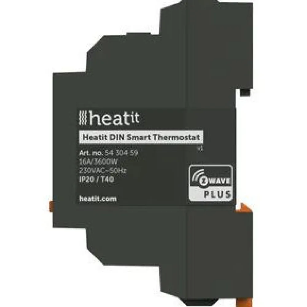 Clearance Yhdistelmätermostaatti Z-Wave DIN Smart 16A Modbus Yhdistelmätermostaatit