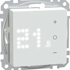 Yhdistelmätermostaatti Exxact Wiser 16A, eri värejä*Schneider Electric Hot