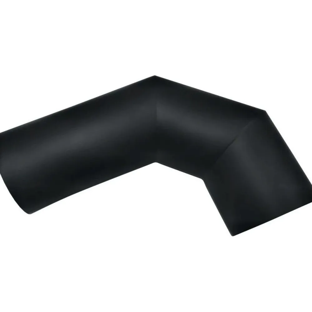 Yhdyshormi Ø 119/122x365+260 mm 90° kulma*Narvi Outlet