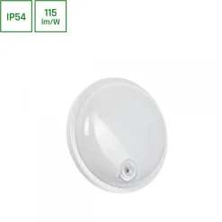 Yleisvalaisin Technic Ø220mm 20W IP54 4000K valkoinen*Spectrum Sale