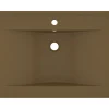 Ylellinen pesuallas hanareiällä matta kerma 60x46 cm keraami*FinePRICE Clearance