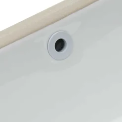 Ylivuotoaukon koristerengas , Ø22 mm, valkoinen*Lavabo Best