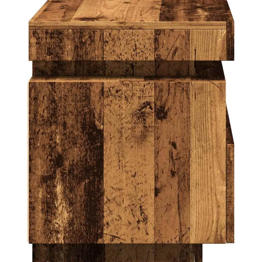 Outlet Yöpöydät LED-valoilla 40x39x48,5 cm, eri värejä ja pakkauskokoja (33073) Huonekalut