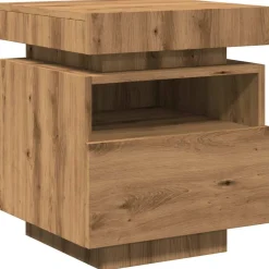 Outlet Yöpöydät LED-valoilla 40x39x48,5 cm, eri värejä ja pakkauskokoja (33073) Huonekalut