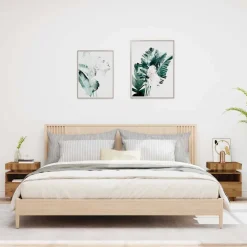 Outlet Yöpöydät LED-valoilla 40x39x48,5 cm, eri värejä ja pakkauskokoja (33073) Huonekalut