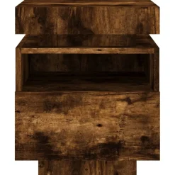 Outlet Yöpöydät LED-valoilla 40x39x48,5 cm, eri värejä ja pakkauskokoja (33073) Huonekalut