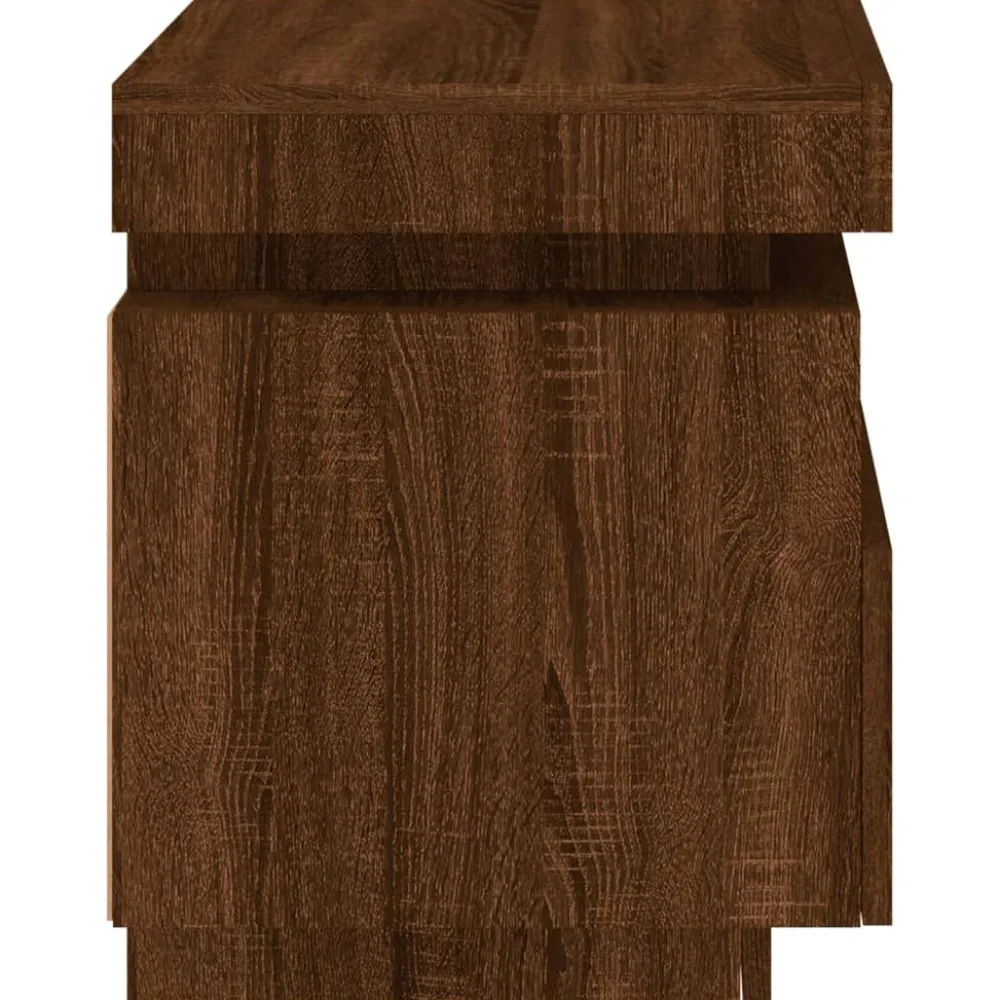 Outlet Yöpöydät LED-valoilla 40x39x48,5 cm, eri värejä ja pakkauskokoja (33073) Huonekalut
