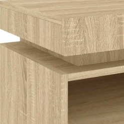 Outlet Yöpöydät LED-valoilla 40x39x48,5 cm, eri värejä ja pakkauskokoja (33073) Huonekalut