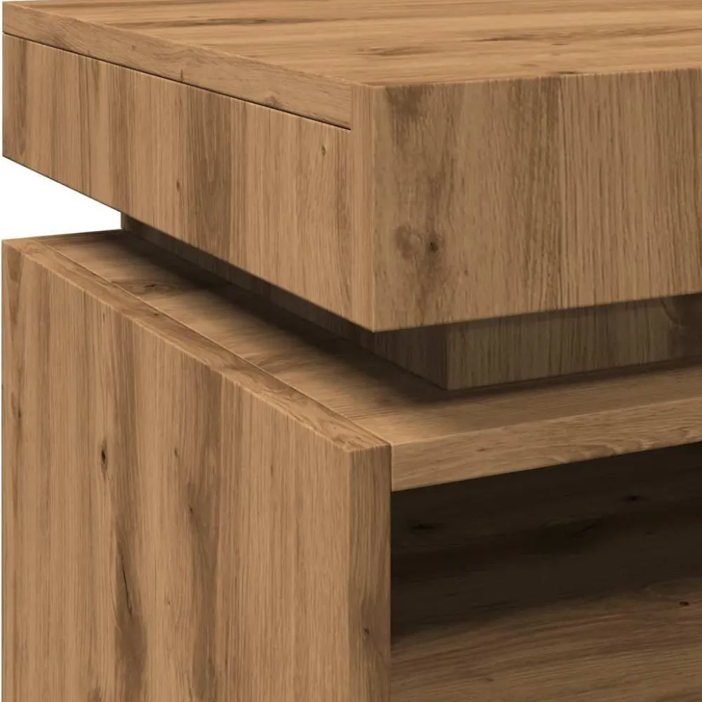 Outlet Yöpöydät LED-valoilla 40x39x48,5 cm, eri värejä ja pakkauskokoja (33073) Huonekalut