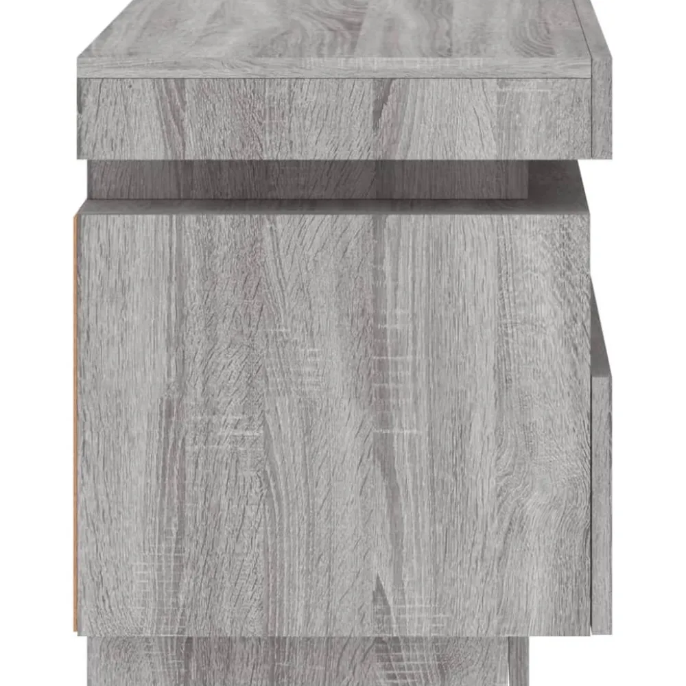 Outlet Yöpöydät LED-valoilla 40x39x48,5 cm, eri värejä ja pakkauskokoja (33073) Huonekalut